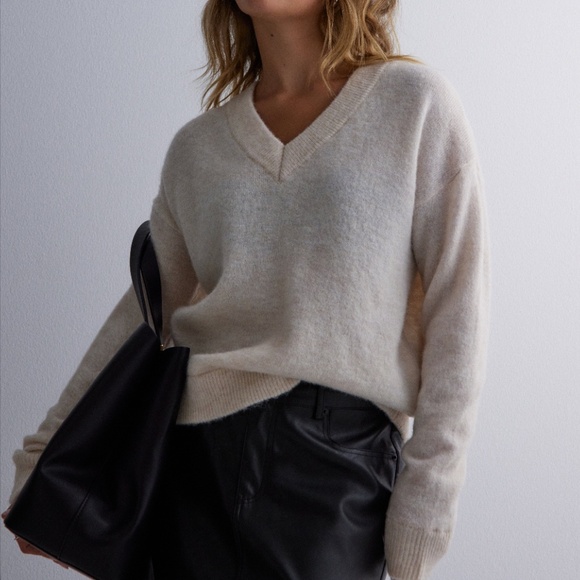 Selected femme wool blend sweater - Picture 1 of 8